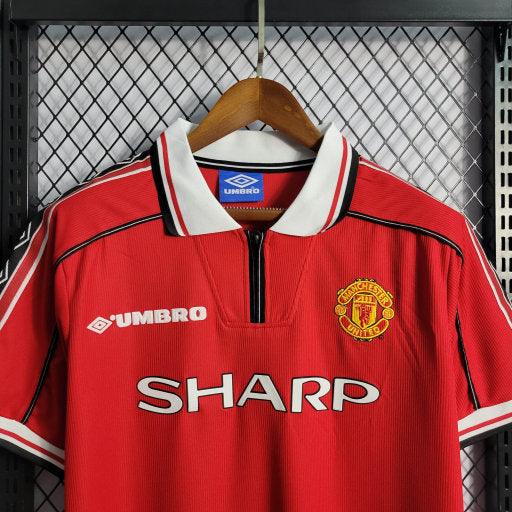 Camisa Manchester United Retrô 1998/1999 Masculina