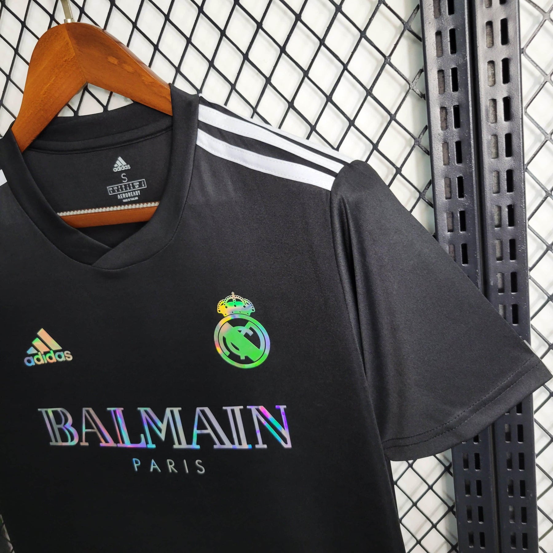 Camisa Real Madrid x Balmain 2023/24 Masculina