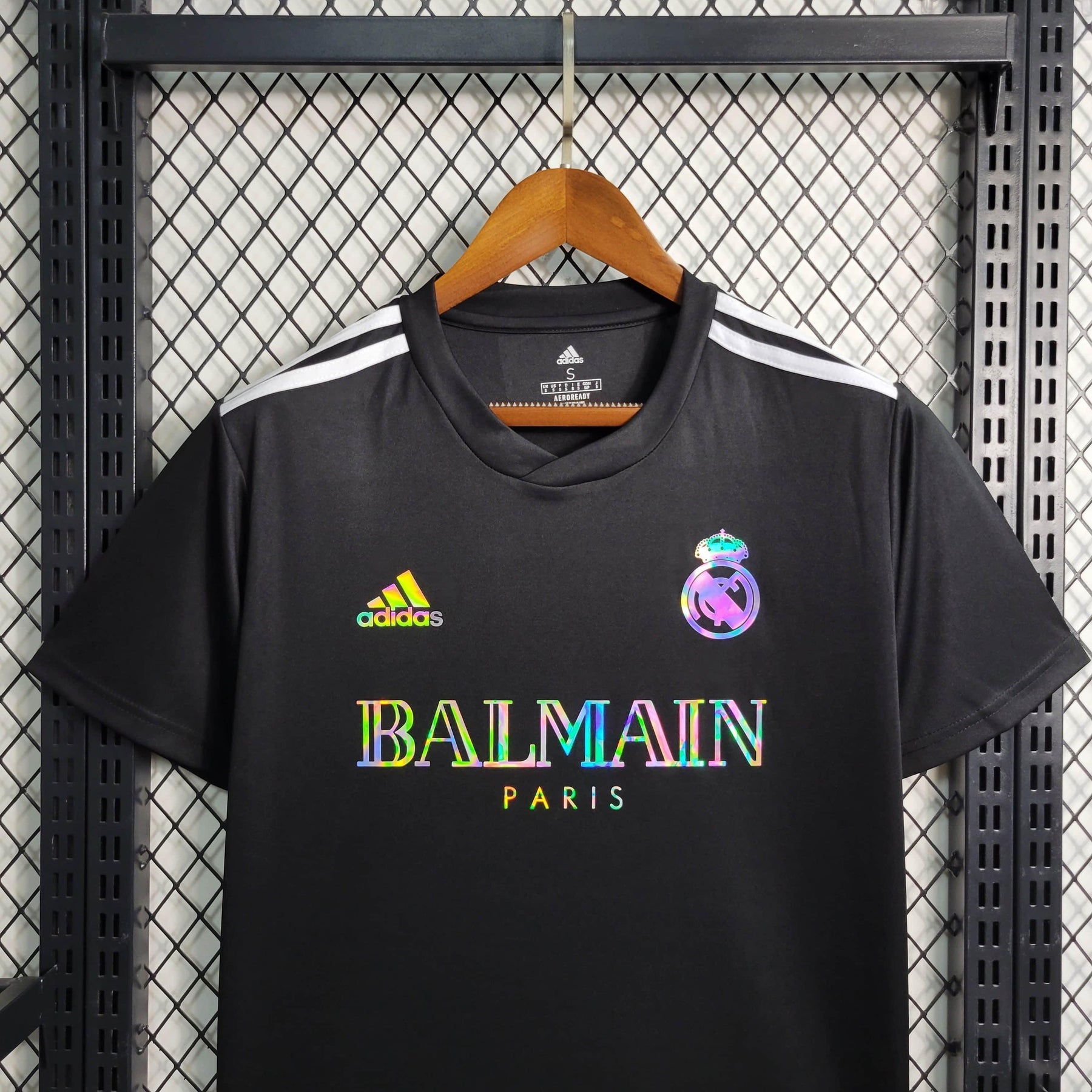 Camisa Real Madrid x Balmain 2023/24 Masculina