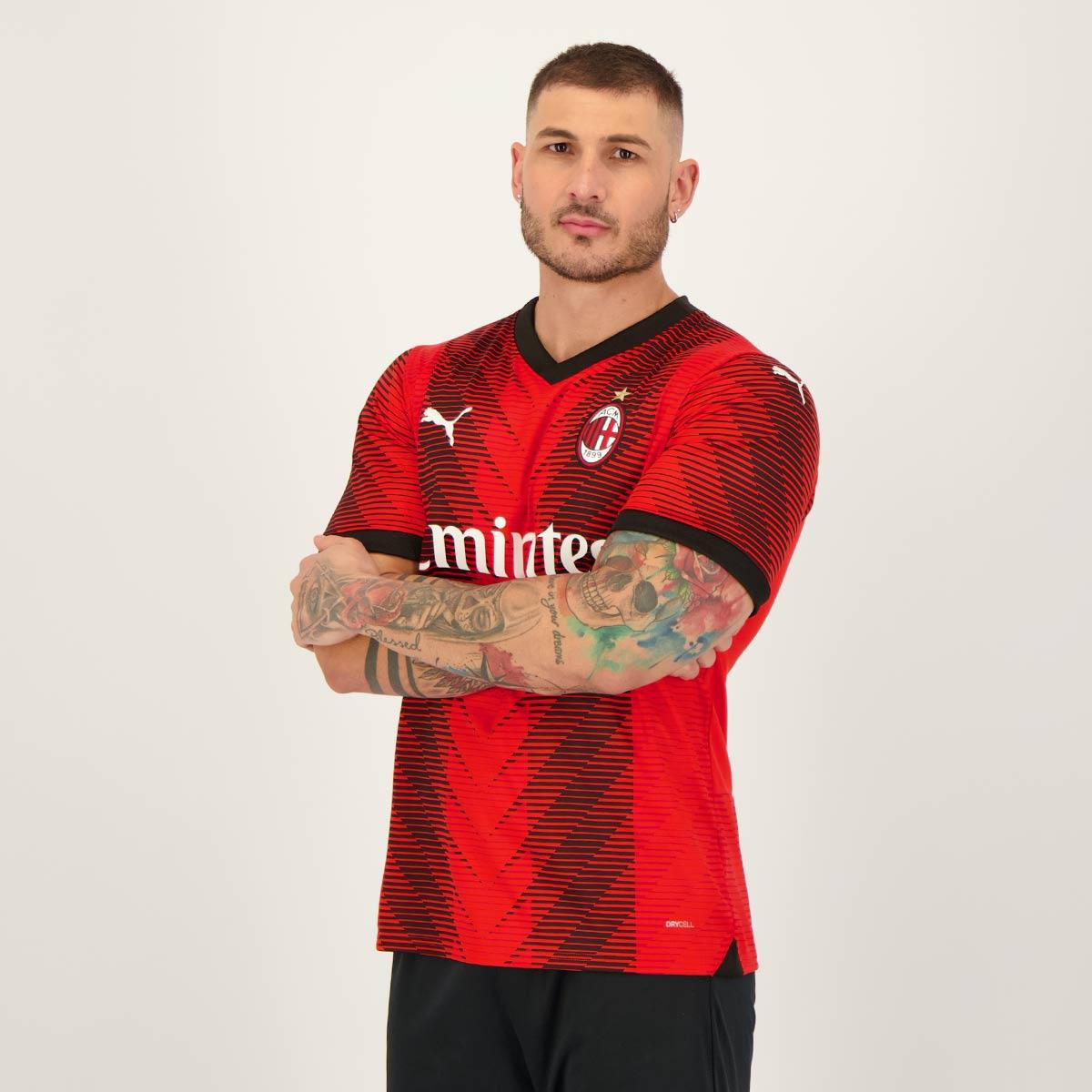 Camisa Milan I 23/24 Masculina