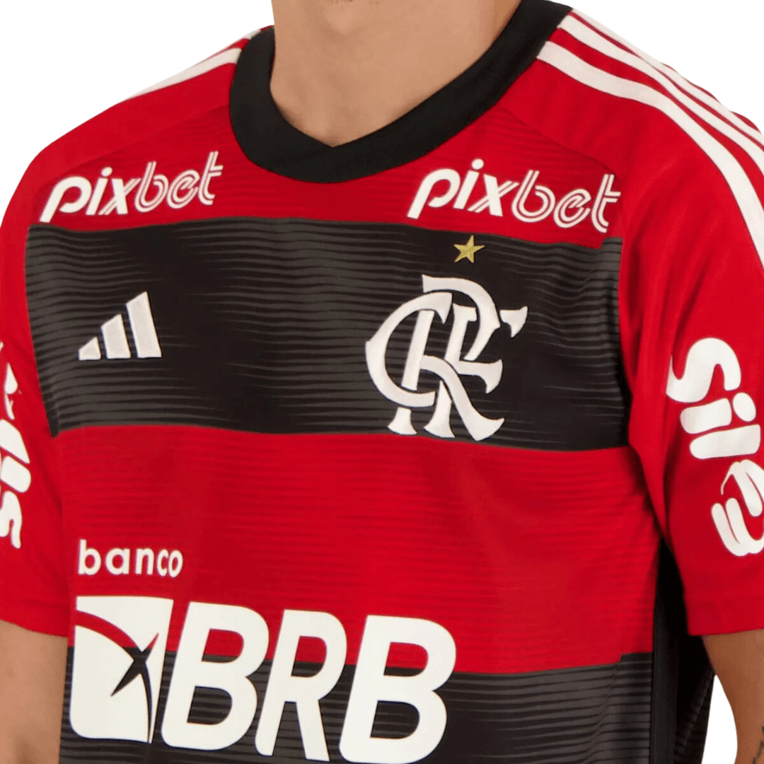 Camisa Mengão I 2023/24 com Patrocínio Masculina