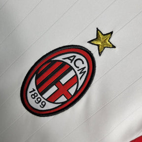 Camisa Retrô Milan 2006/07 Manga Longa Masculina