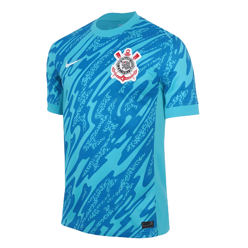 Camisa Timão Goleiro 2024/25 Azul Masculina