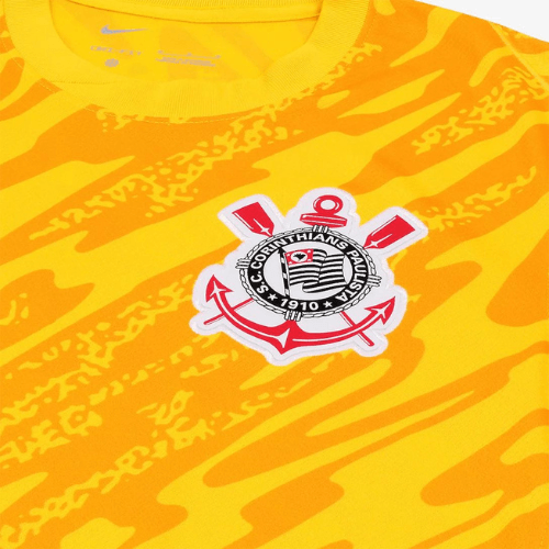 Camisa Timão Goleiro 2024/25 Amarelo Masculina