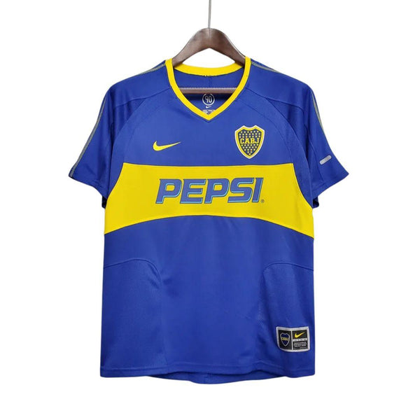 Camisa Retro Boca Juniors 2003/04 masculina