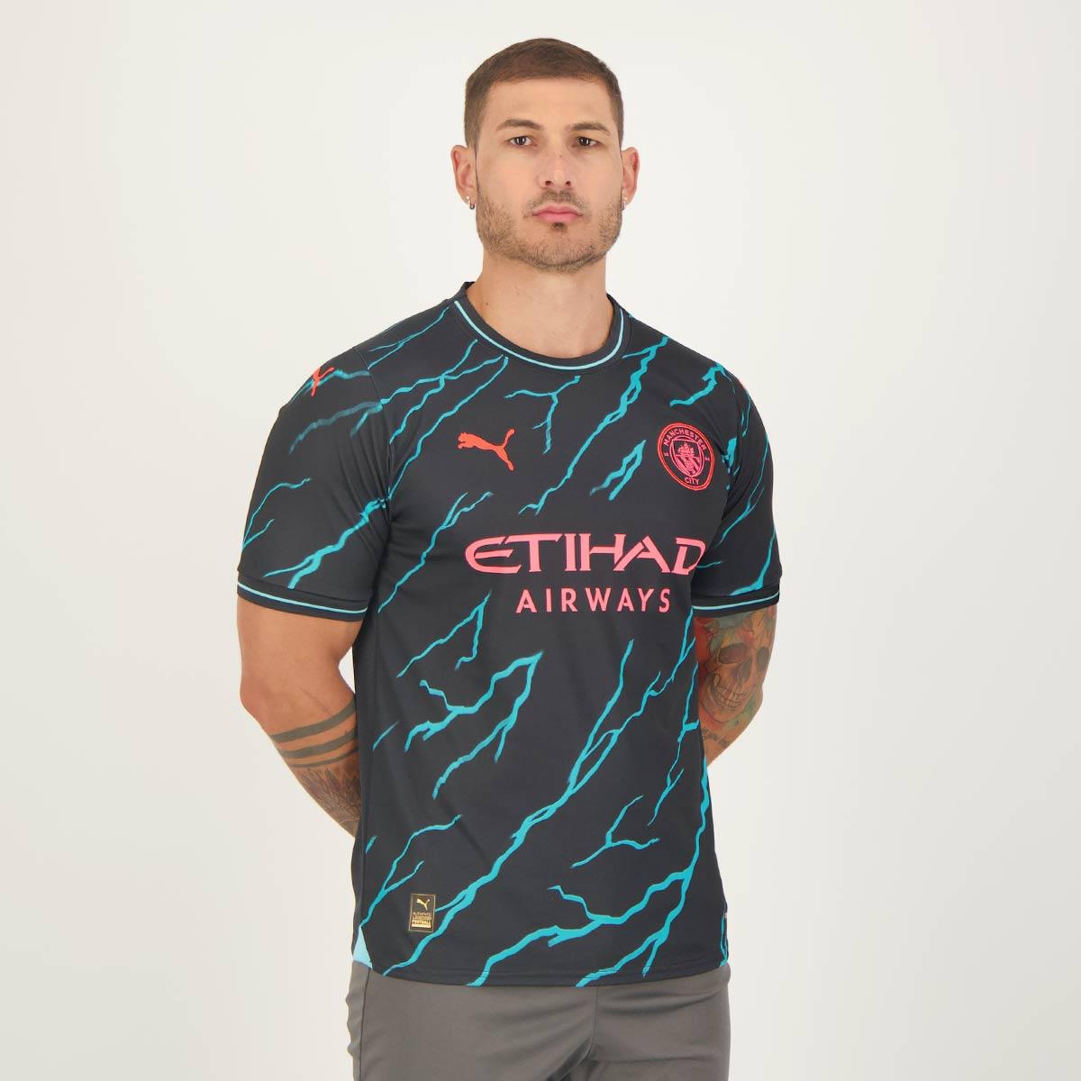 Camisa Manchester City III 23/24 Masculina