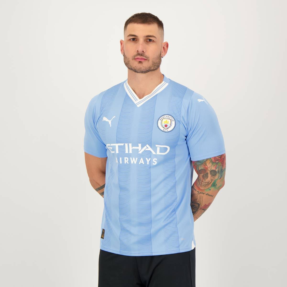 Camisa Manchester City I 23/24 Masculina