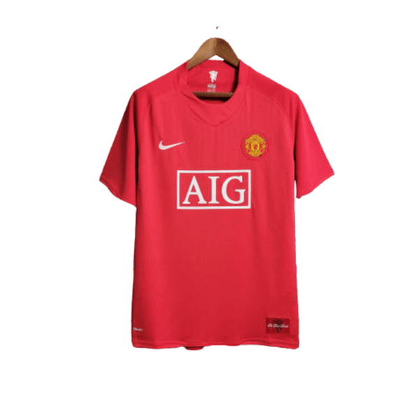 Camisa Manchester United Retrô 2007/2008 Masculina