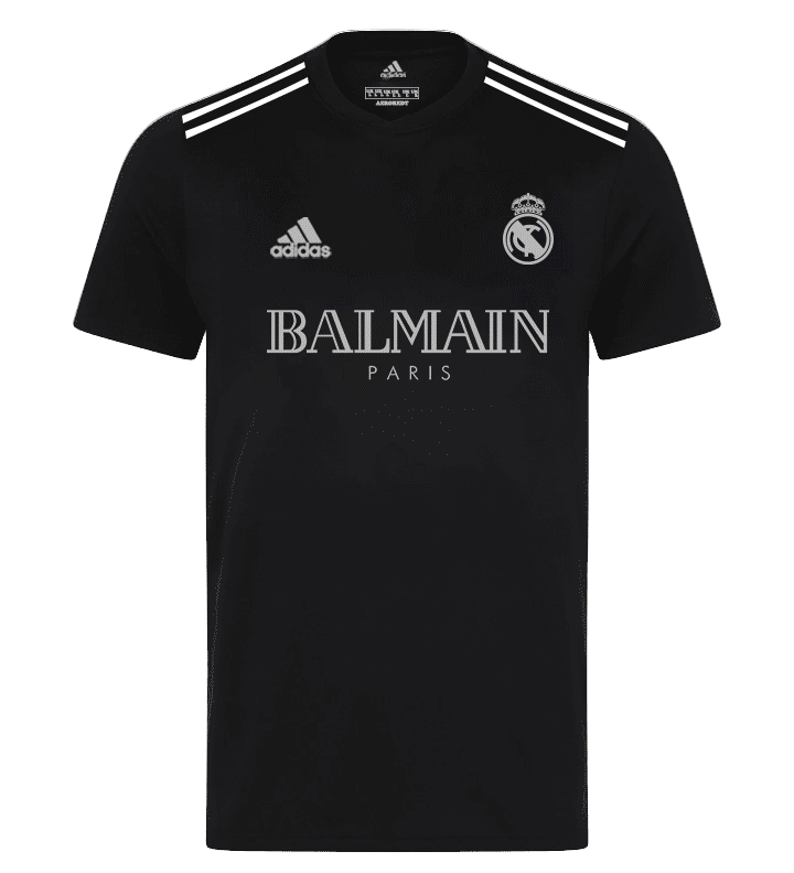 Camisa Real Madrid x Balmain 2023/24 Masculina