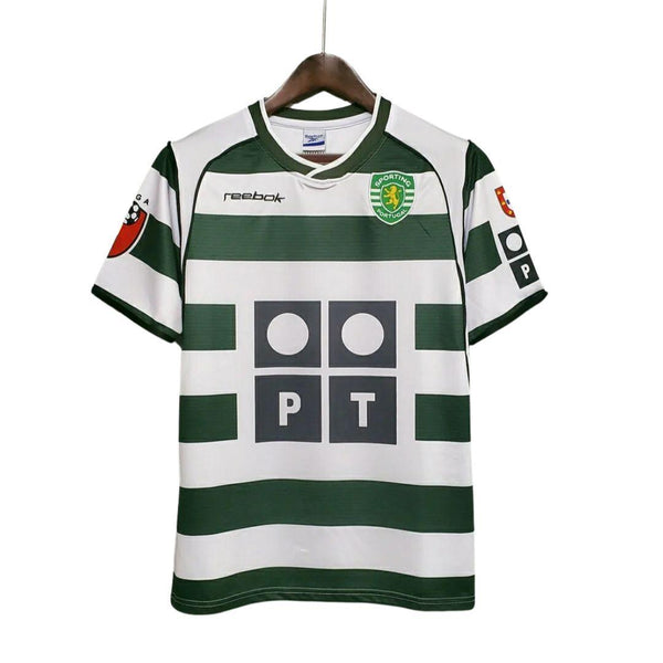 Camisa Retro Sporting 2001/02 Masculina