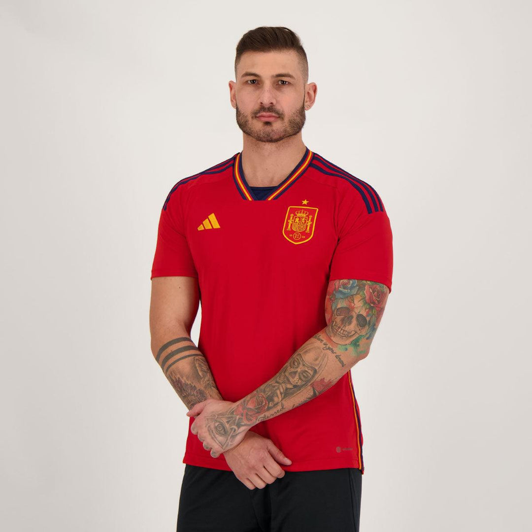 Camisa Espanha I 22/23 Masculina