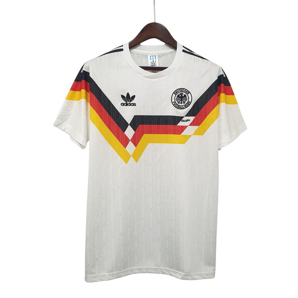 Camisa Retro Alemanha 1990 Adidas Masculina