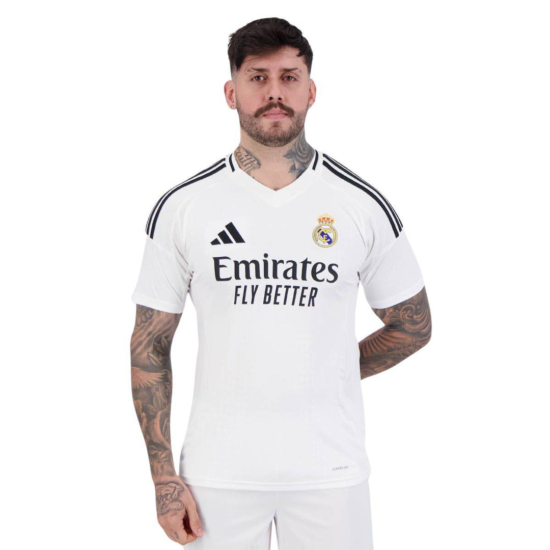 Camisa Real Madrid I 2024/25 Mbappé 9