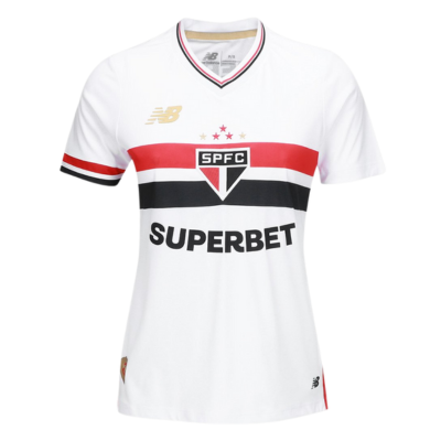 Camisa Feminina Tricolor I 2025/26