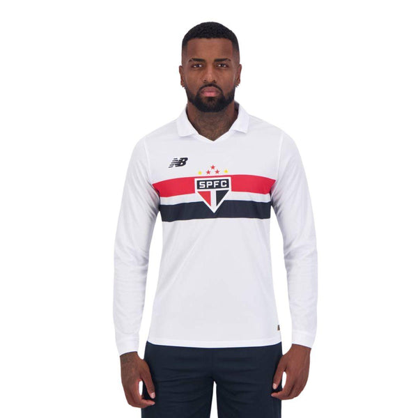 Camisa São Paulo I 2024/25 Manga Longa Masculina