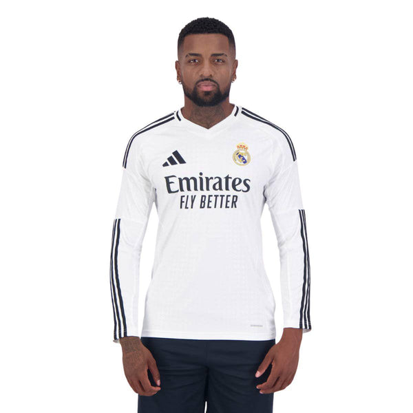 Camisa Real Madrid I 2024/25 Manga Longa Adidas