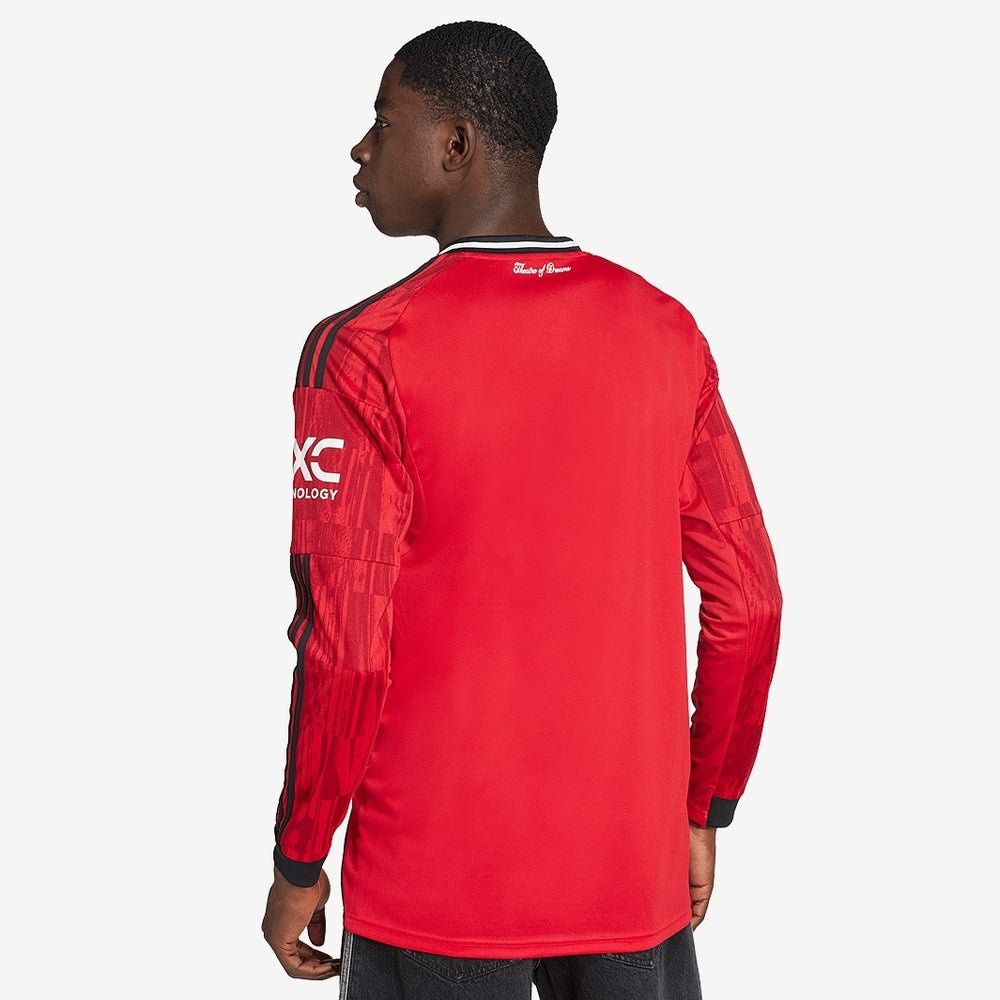 Camisa Manchester United I 2025/26 Manga Longa