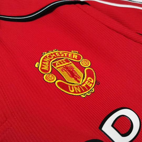 Camisa Manga Longa Manchester United Retrô 1998/1999 Masculina