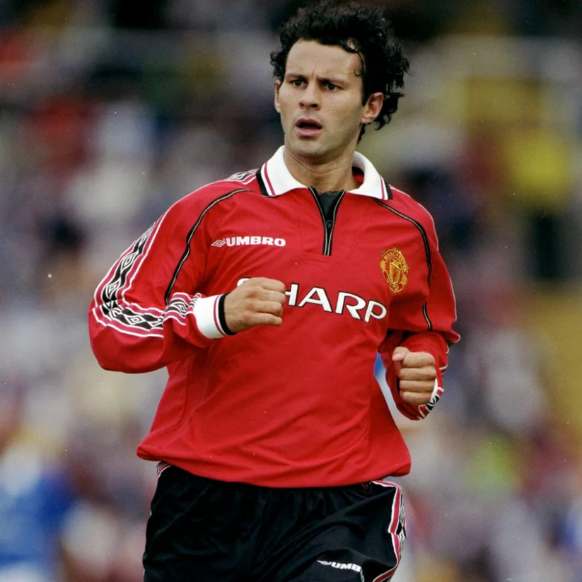 Camisa Manga Longa Manchester United Retrô 1998/1999 Masculina