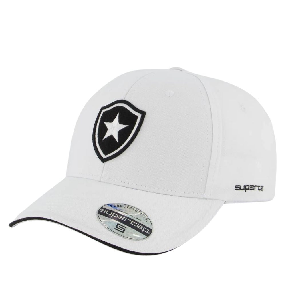 Boné Botafogo 6 Gomos Branco