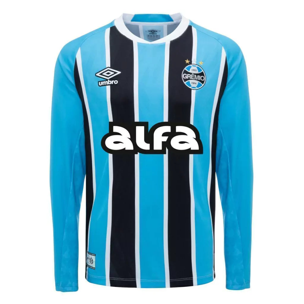 Camisa Grêmio Manga Longa I 2025/26 Masculina